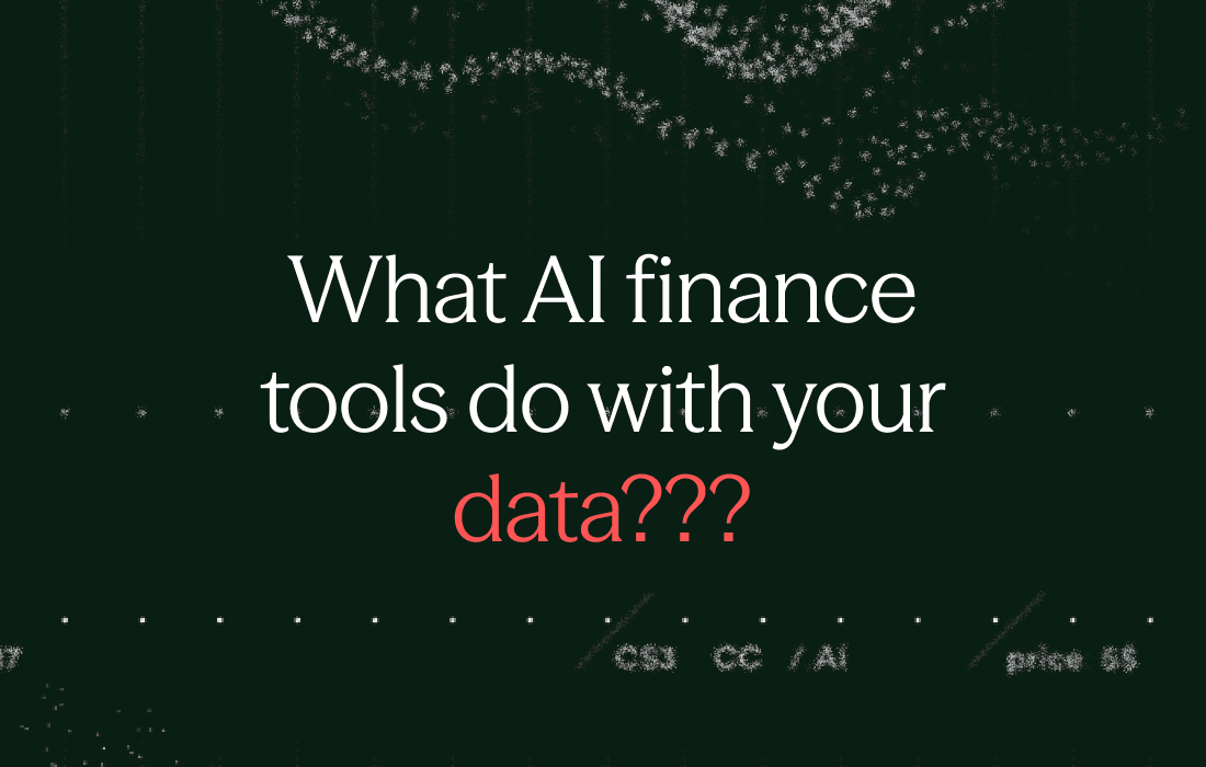 The privacy tradeoff no one talks about in AI finance tools